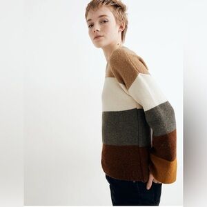 Madewell Andria Pullover Sweater in Coziest Yarn - Size Small